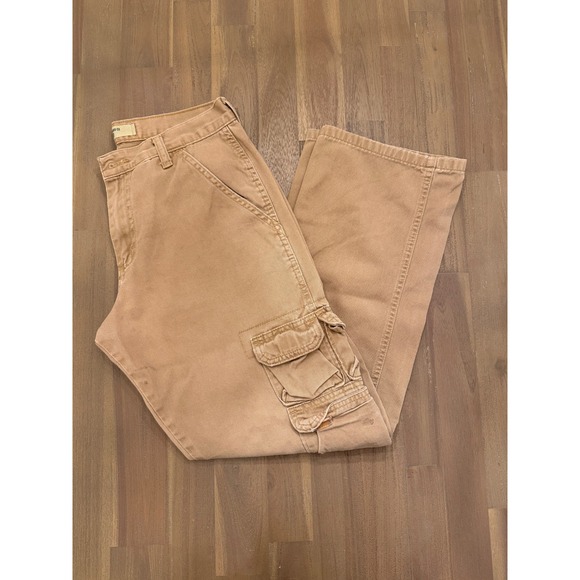 Wrangler Jeans Co Other - Wrangler Jeans Co Cargo Pants Tan Khaki‎ Relaxed Fit Men's Size